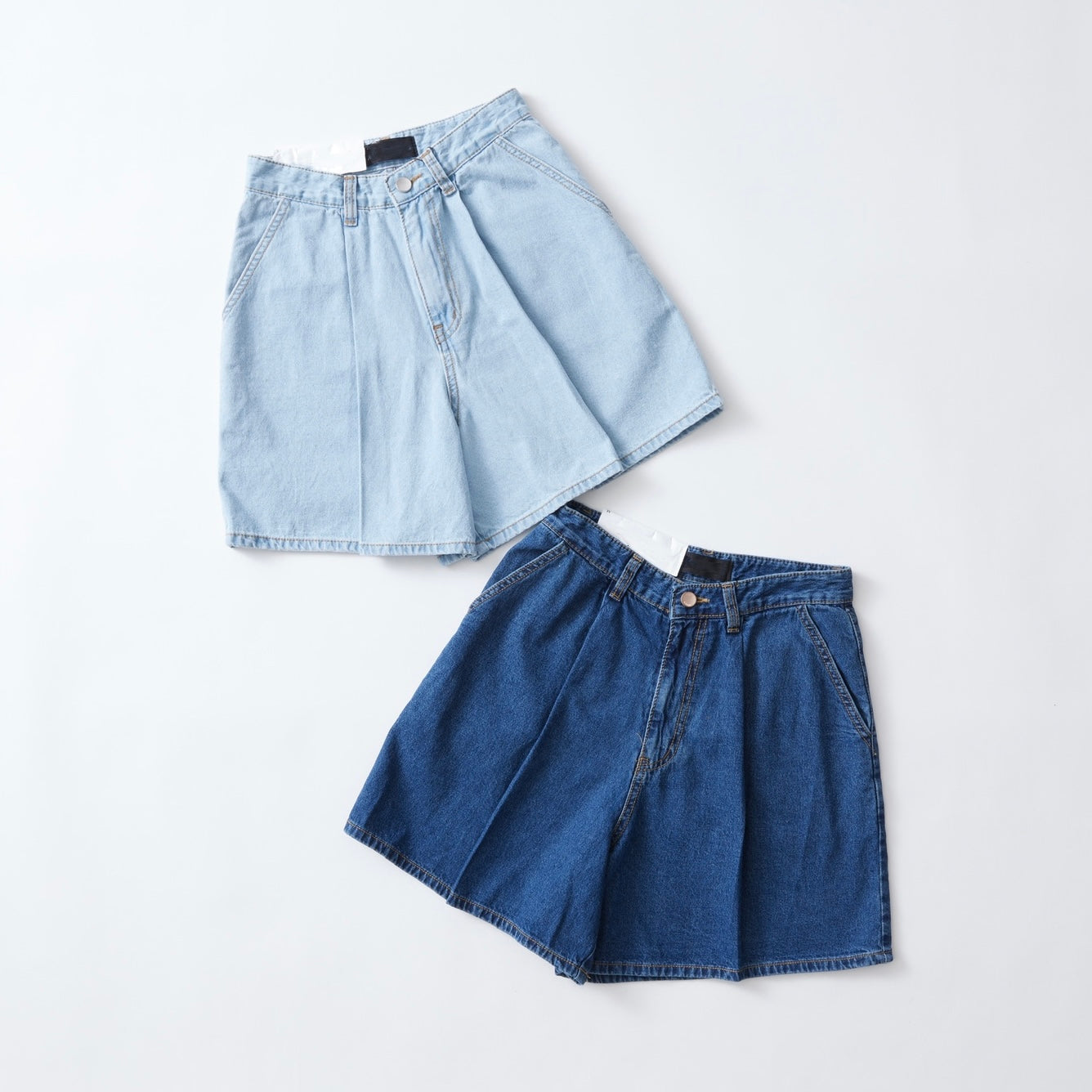 High Rise Denim Shorts | 23SS-2213