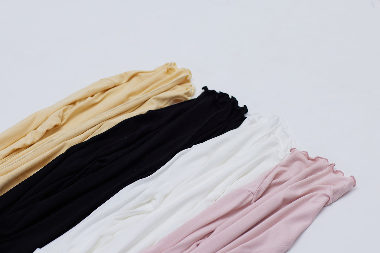 Ruffle Half Neck L/S Tee | 23SS-2401