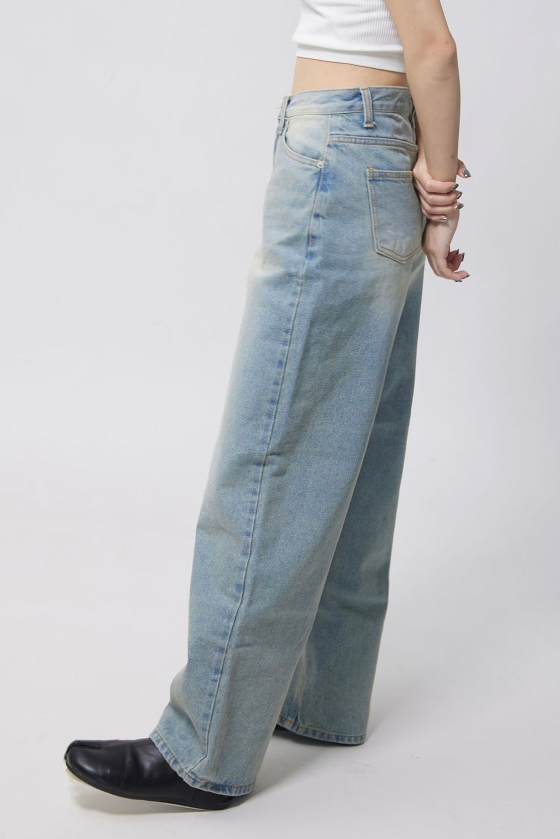 24SS-2212 | Washed Straight Jeans