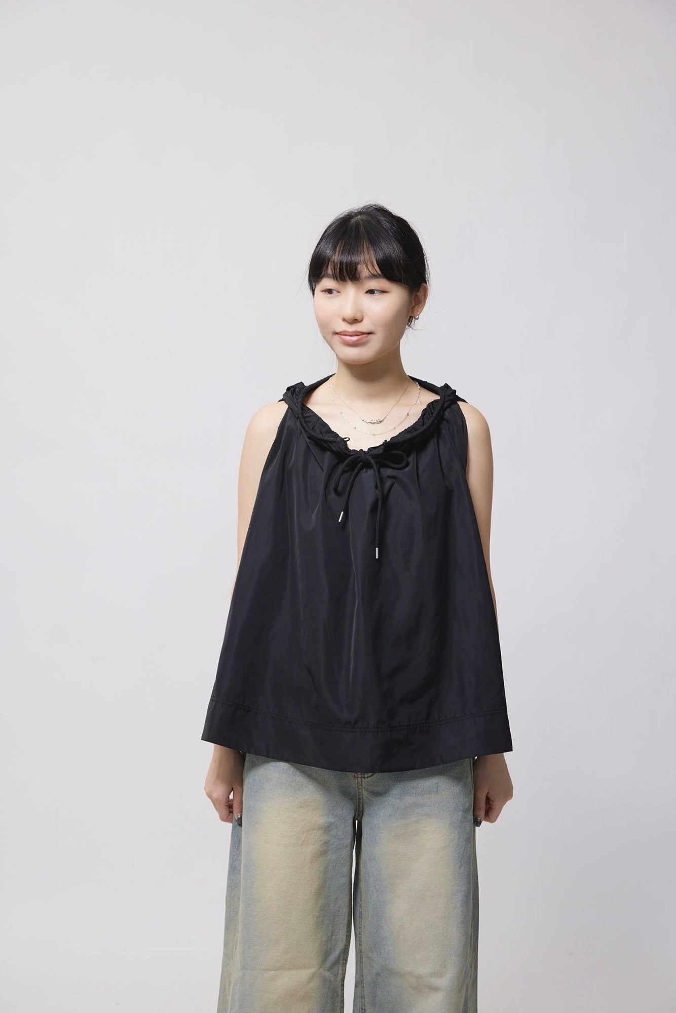 24SS-2439 | Bow Sleeveless Top