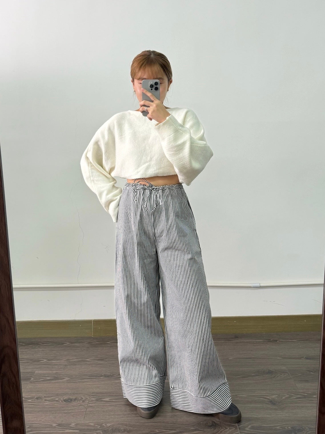 23FW-2204 | Striped Wide Pants