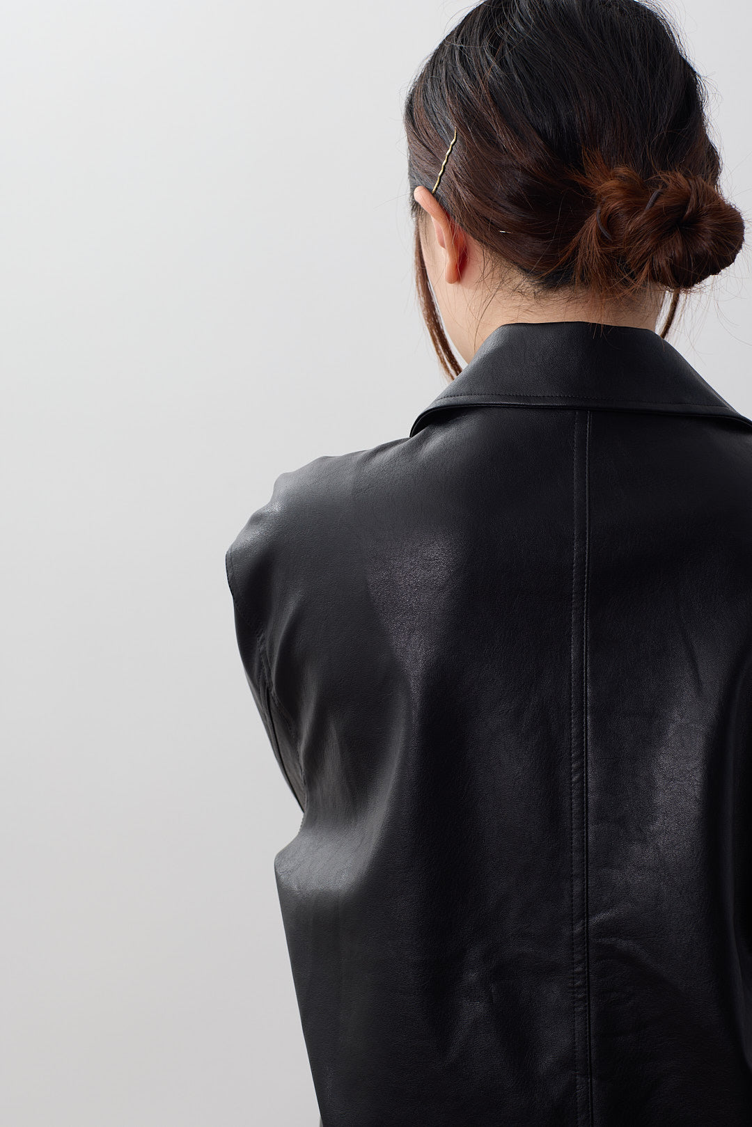 24FW-2701 | Crop Leather Jacket