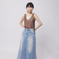 24SS-2213 | Washed Denim Skirt