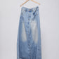 24SS-2213 | Washed Denim Skirt