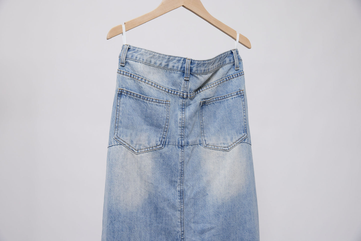 24SS-2213 | Washed Denim Skirt