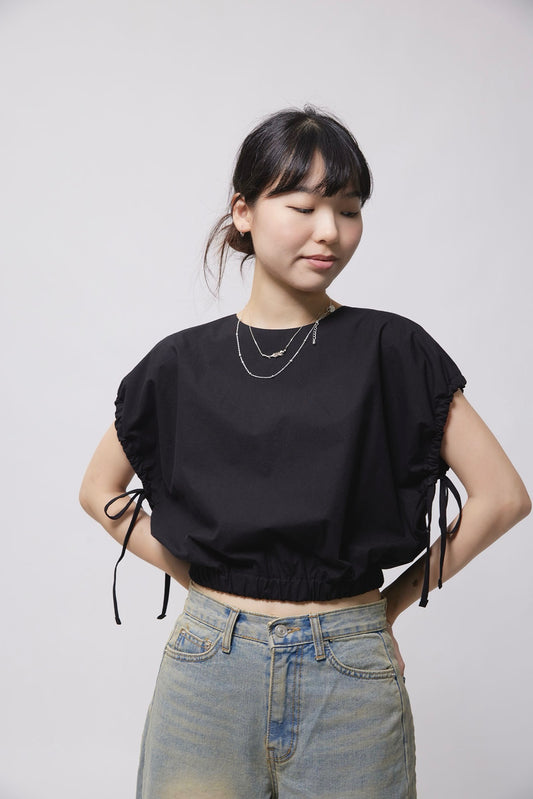 24SS-2302 | Cap Sleeve Blouse