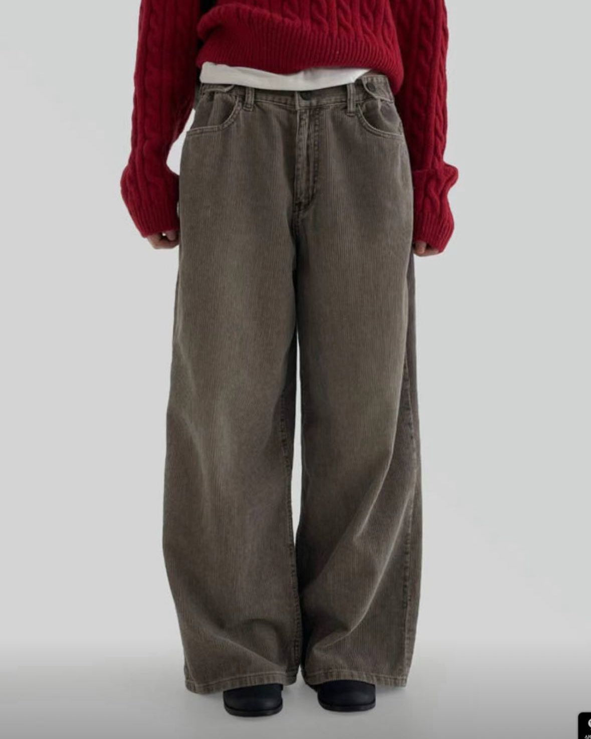 24SS-2202 | Straight Corduroy Pants