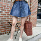 A-Line Denim Shorts | 23SS-2227