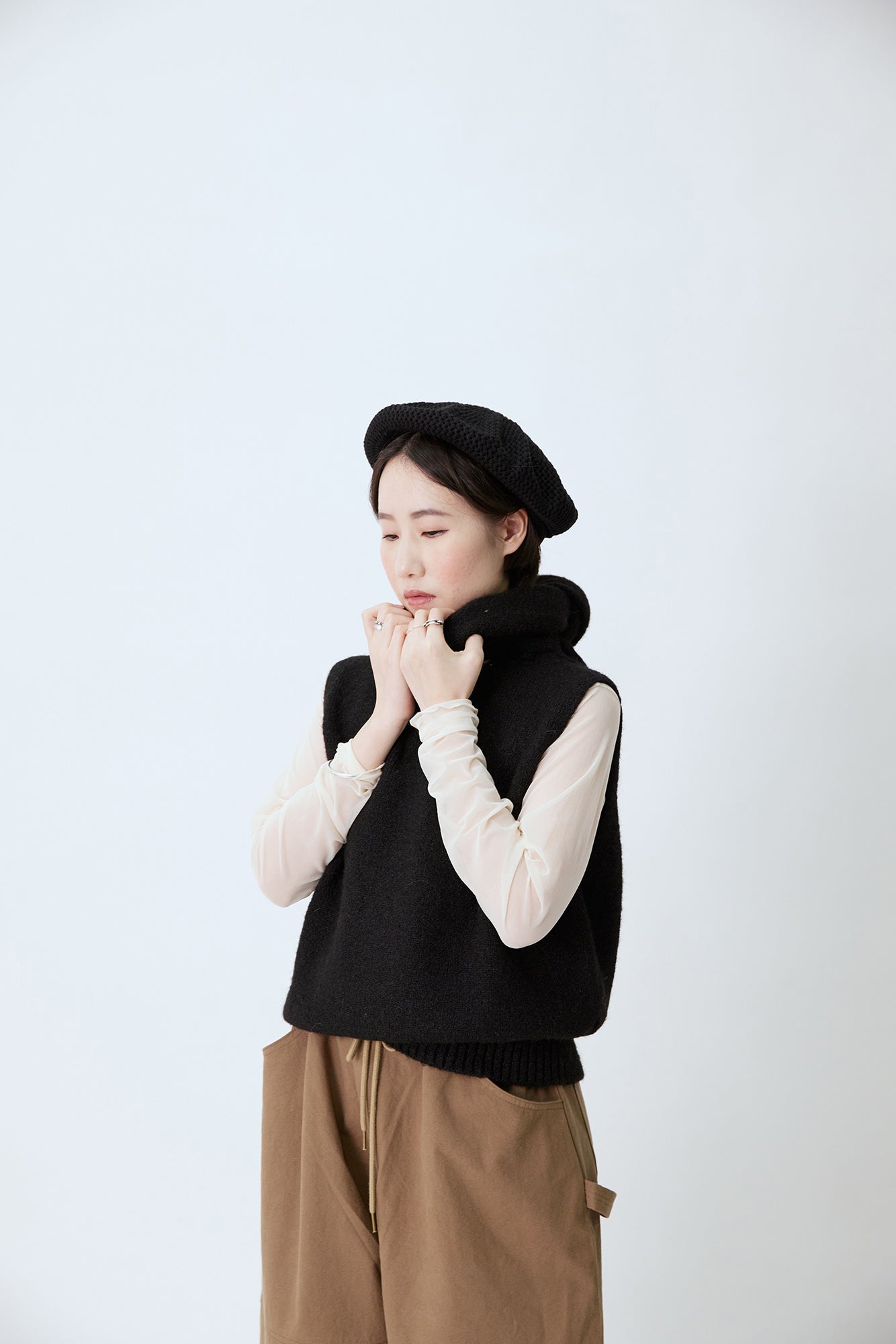 24SS-2501 | Heather Mixture Sweater