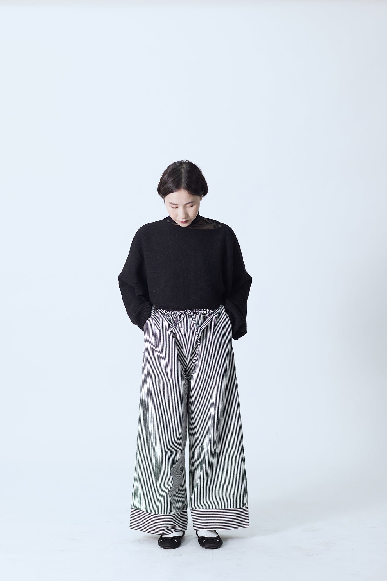 23FW-2204 | Striped Wide Pants