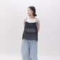 24SS-2424 | See-though Tie Vest