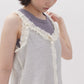 24SS-2430 | Ruffle Neck Tank Top