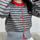 24FW-2503 | Striped Cardigan