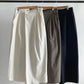 24FW-2207 | Pleat A-line Skirt