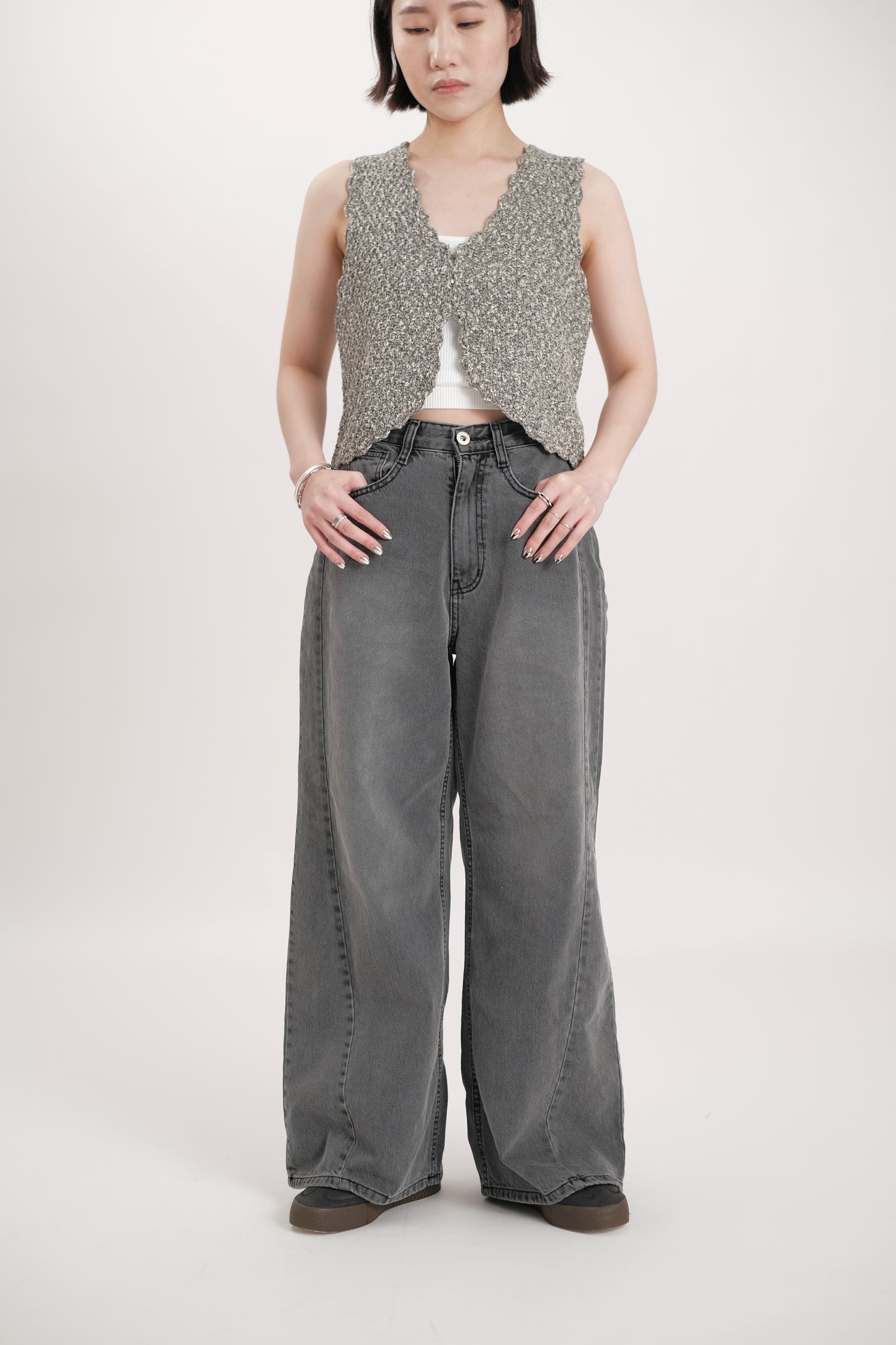 24SS-2203 | Wide Denim Pants