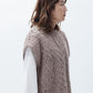 Oversized Twist Vest | 22FW-2505